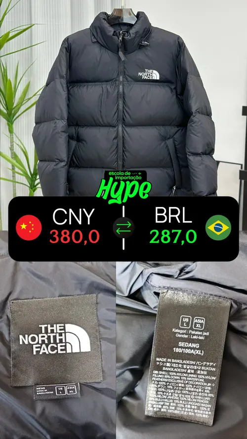 Produto importado com valor de fábrica em CNY e BRL